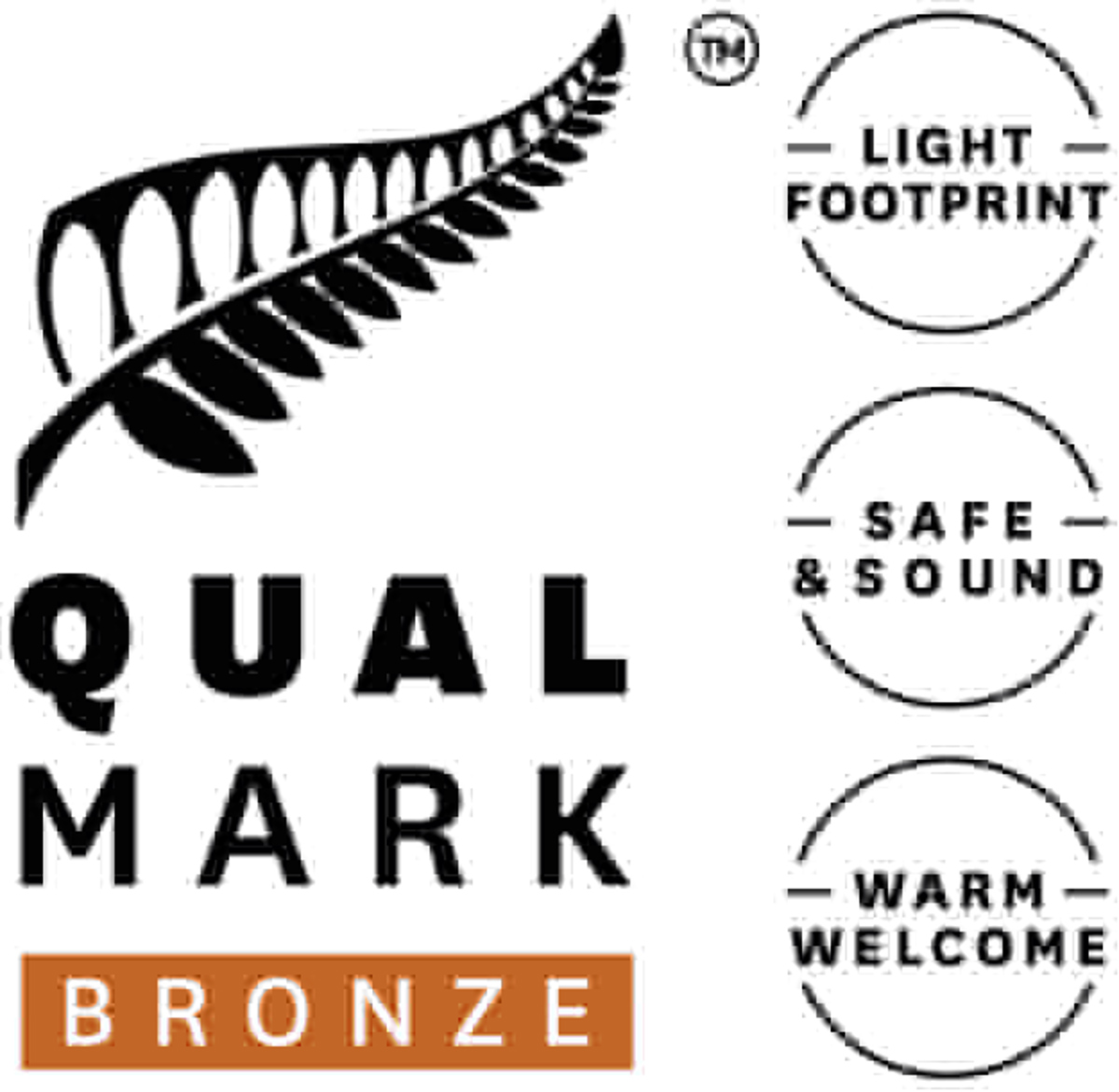 Qualmark Bronze Award Logo Stacked