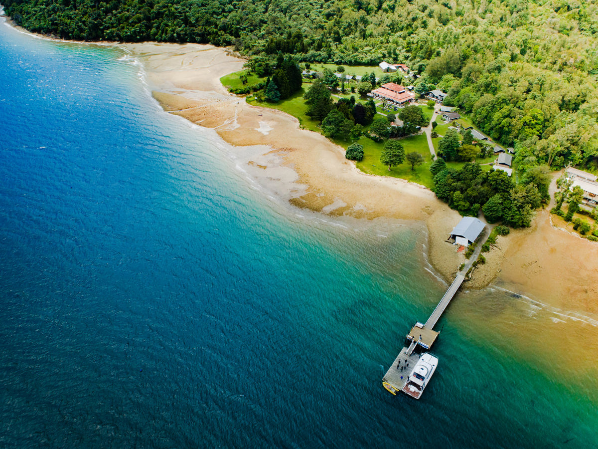 Furneaux Lodge Birds Eye Jetty (2)