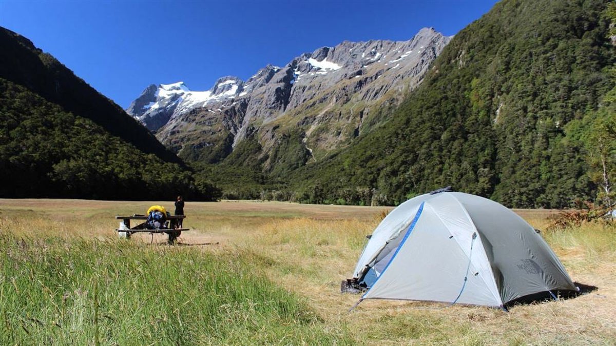 Routeburn Flats Campsite Tahu Tk 1920